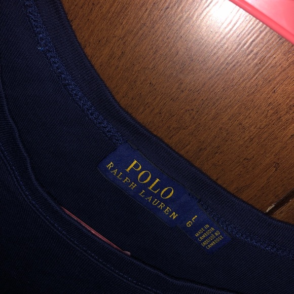 Ralph Lauren Polo Navy T-shirt - Picture 2 of 2
